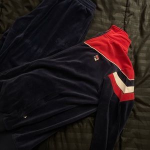 Fila Velour Tracksuit